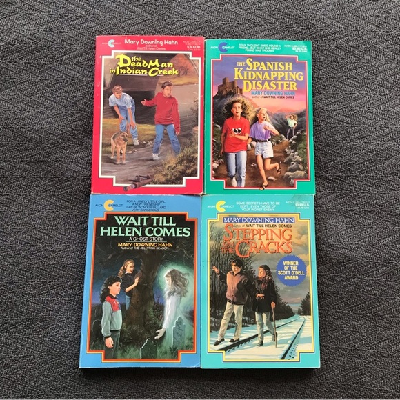 Vintage Mary Downing Hahn Wait Till Helen Comes Dead Man Avon Camelot Paperbacks - Picture 1 of 2